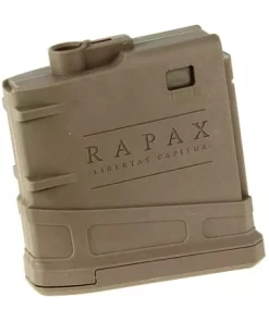 Caricatore DMR Rapax XXI Secutor monofilare 50 BB color coyote per fucile softair